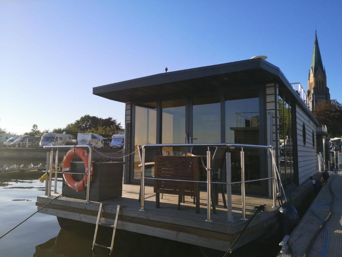 Ostsee Hausboot Schleswig Ostseeblick 1 ภายนอก รูปภาพ