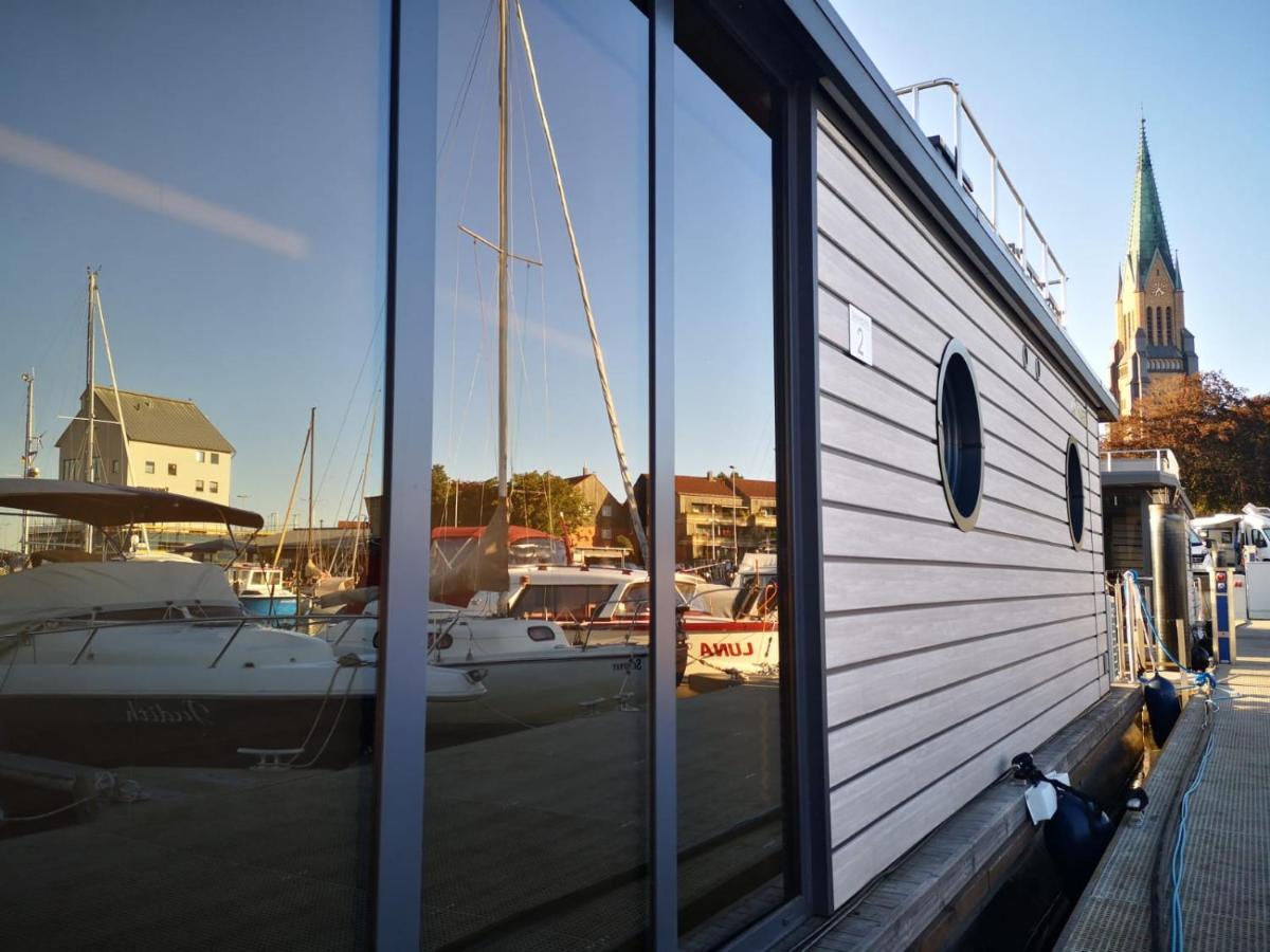 Ostsee Hausboot Schleswig Ostseeblick 1 ภายนอก รูปภาพ